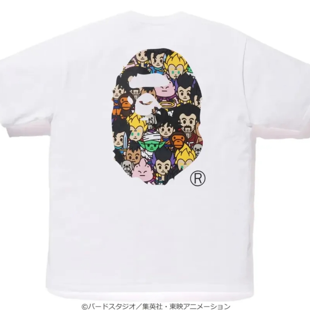 A Bathing Ape x DBZ Ape Head Tee